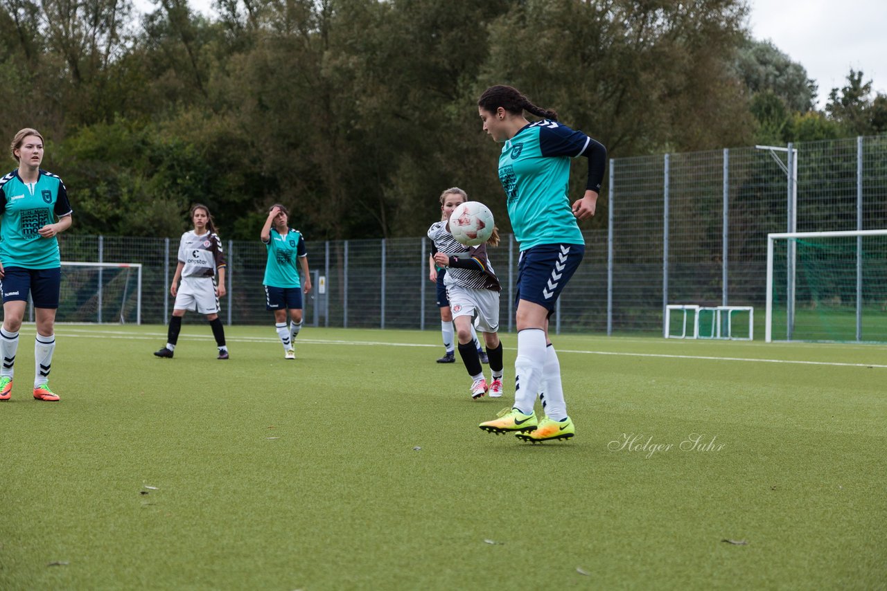 Bild 91 - B-Juniorinnen Wedel - St. Pauli : Ergebnis: 1:2